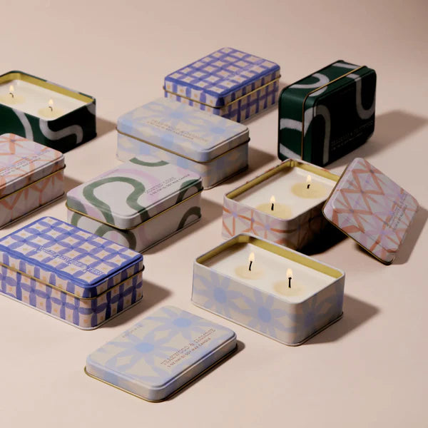 Teakwood & Jasmine - 5 oz Tin Candle