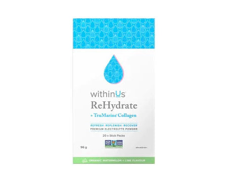 ReHydrate + TruMarine® Collagen Sticks - WATERMELON LIME