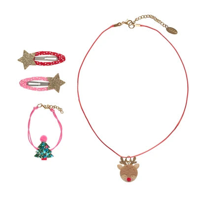 Christmas Hair & Jewelry Set