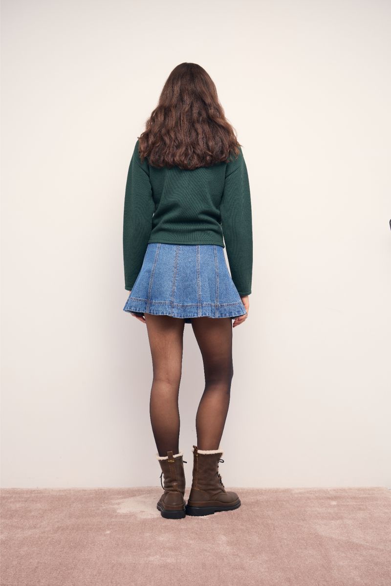 Elin Collared Knit Jumper