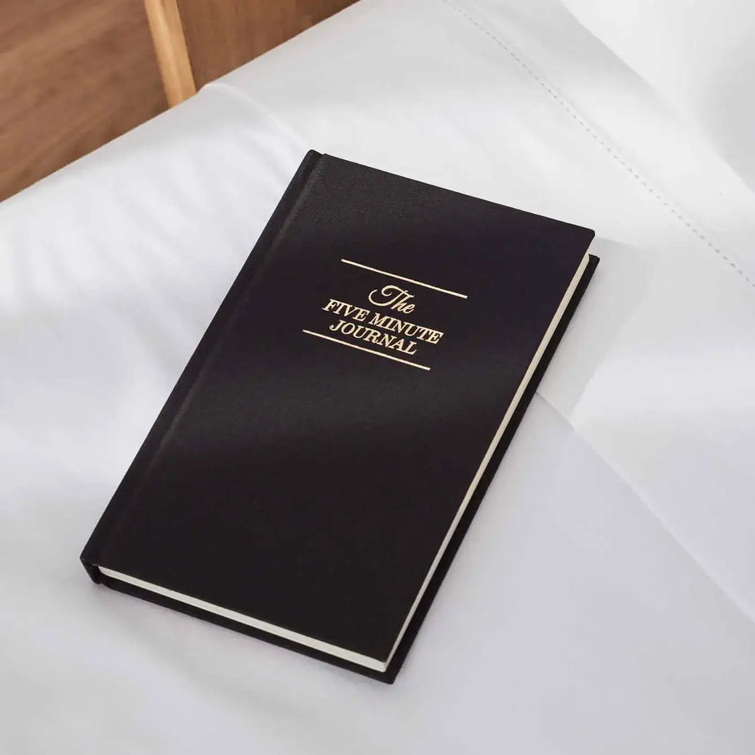 The Five Minute Journal Black - Daily Guided Gratitude