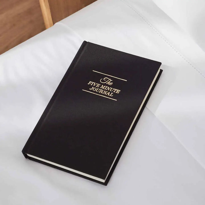 The Five Minute Journal Black - Daily Guided Gratitude