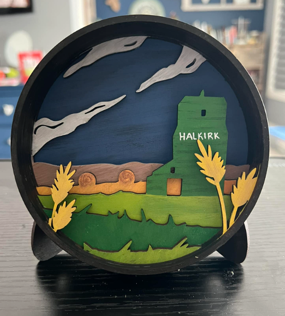 Grain Elevator Shadow Box Kit