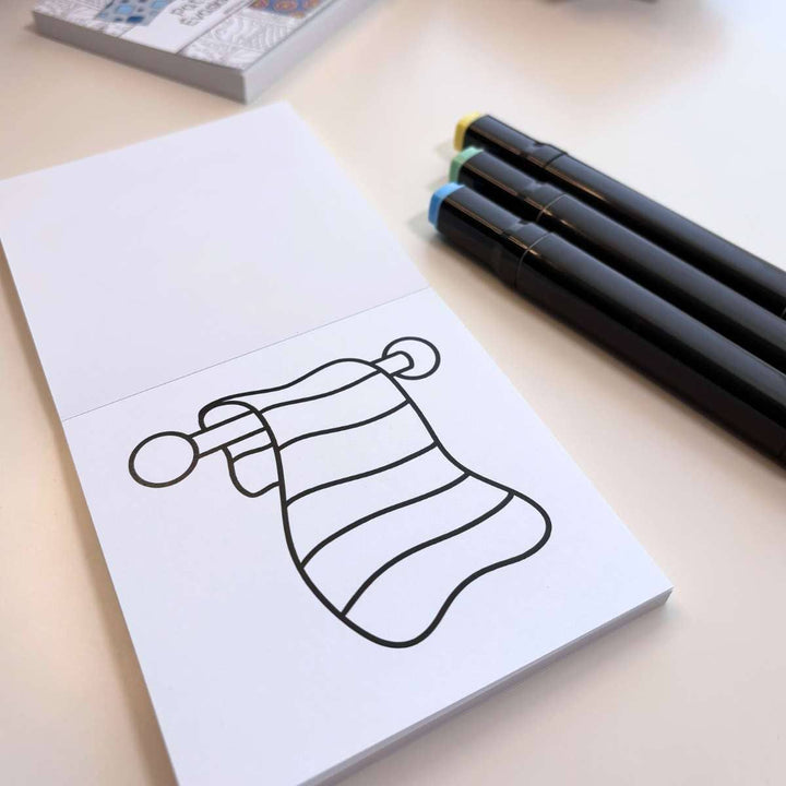 Mini Coloring Book Cushy& Cozy