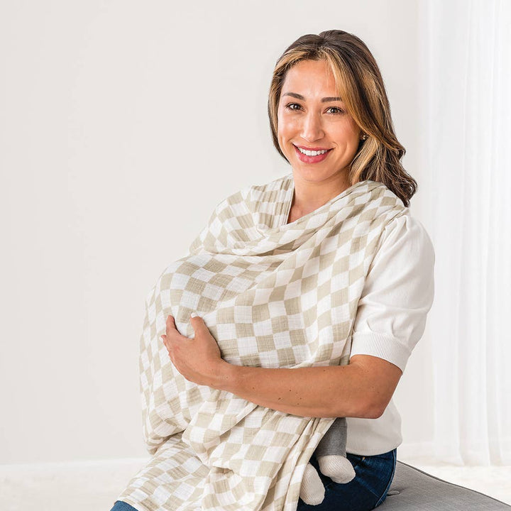 Breastfeeding Boss- Toast Checkerboard
