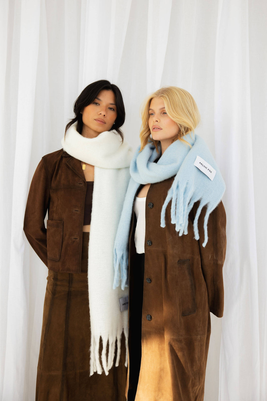 The Stockholm Scarf - Glacier Blue