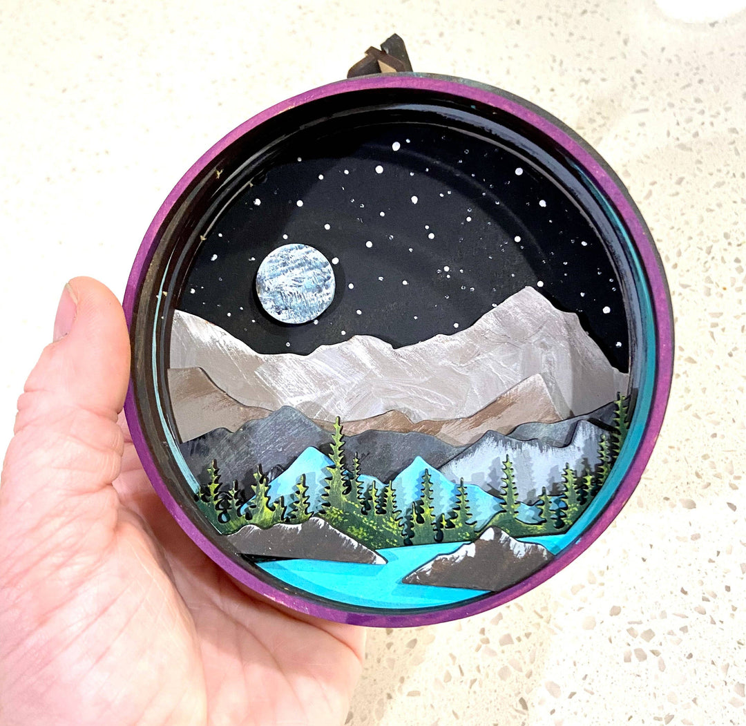 The Rocky Mountains Shadow Box Kit