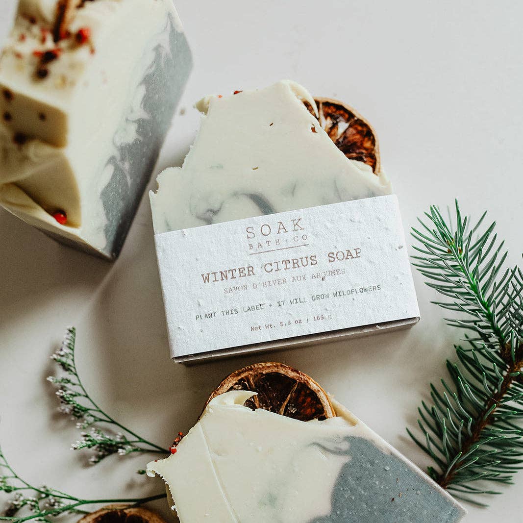 Winter Citrus Soap Bar