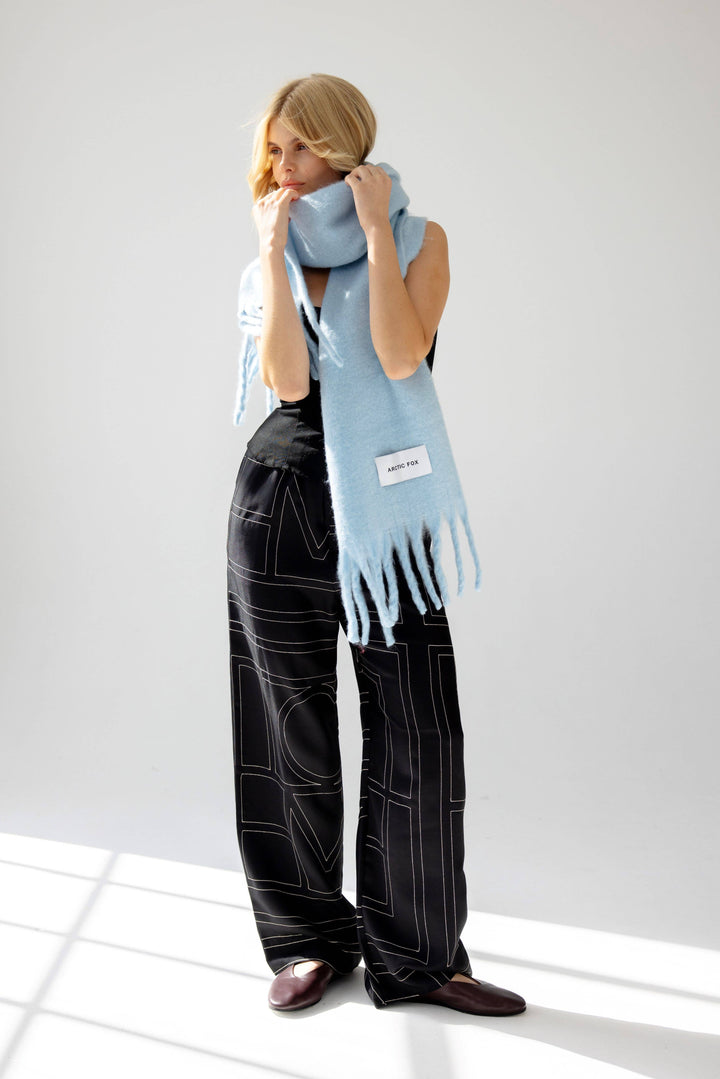 The Stockholm Scarf - Glacier Blue