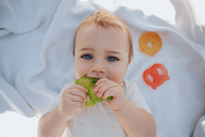 Cutie Coolers™ Water Filled Teethers: Silly Foods