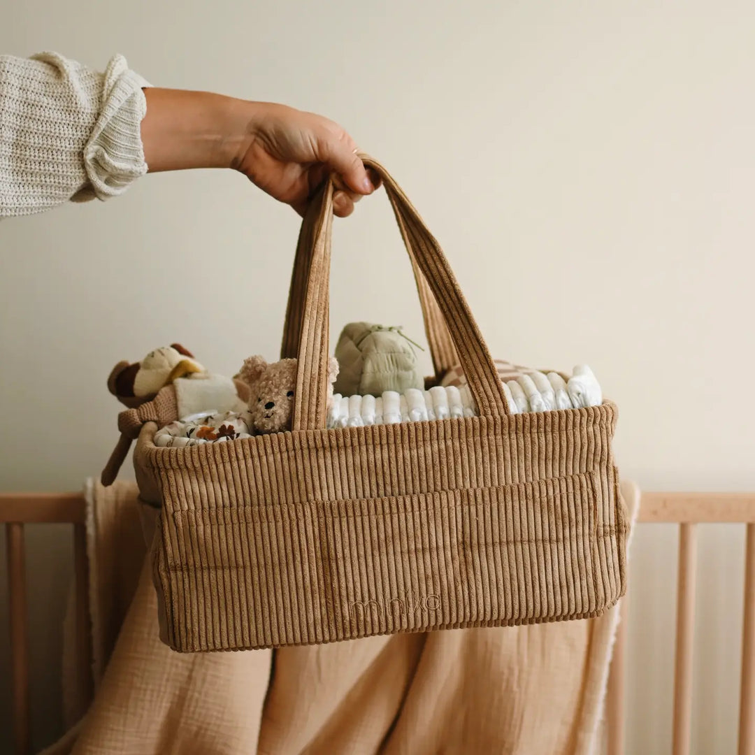 Diaper Caddy- Almond