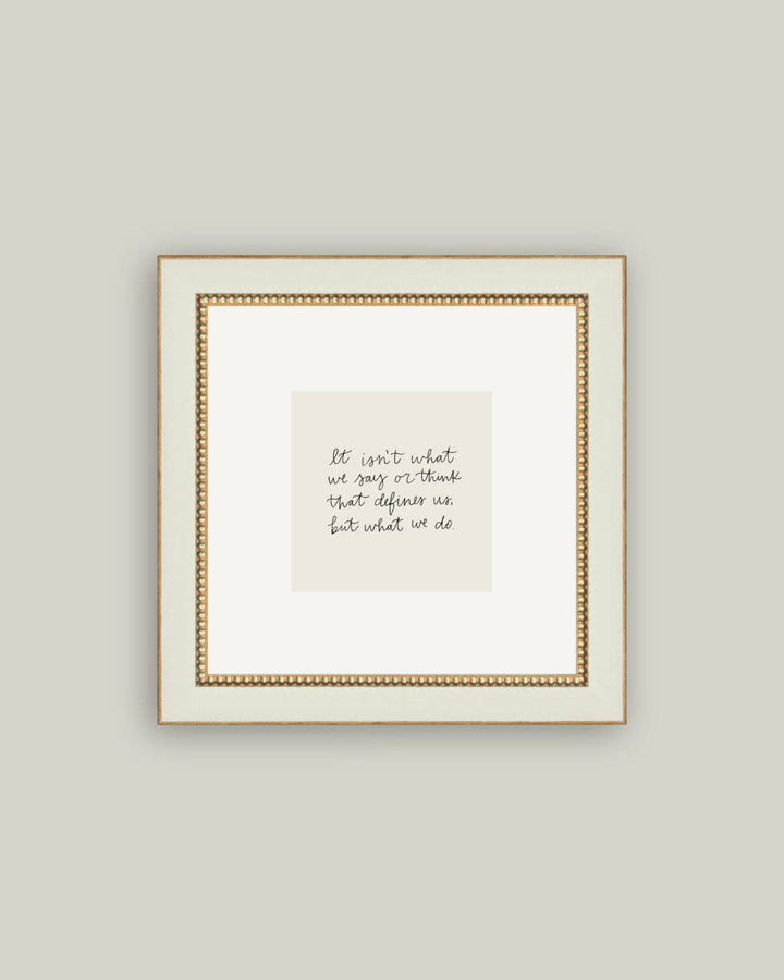 It Isn't Framed Antique Art: 8x8