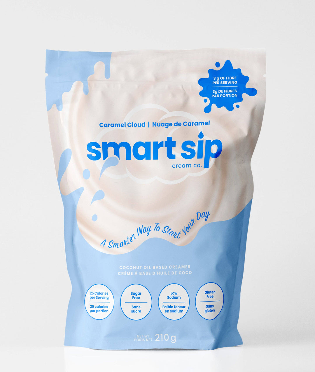Smart Sip Caramel Powder Creamer – Sugar-Free & Gluten-Free