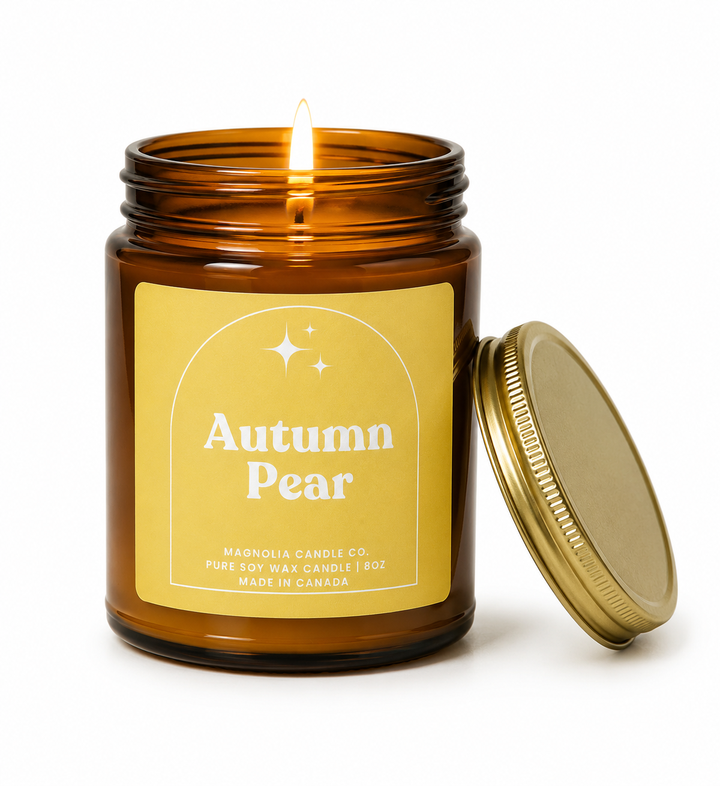 Autumn Pear Candle, 8oz