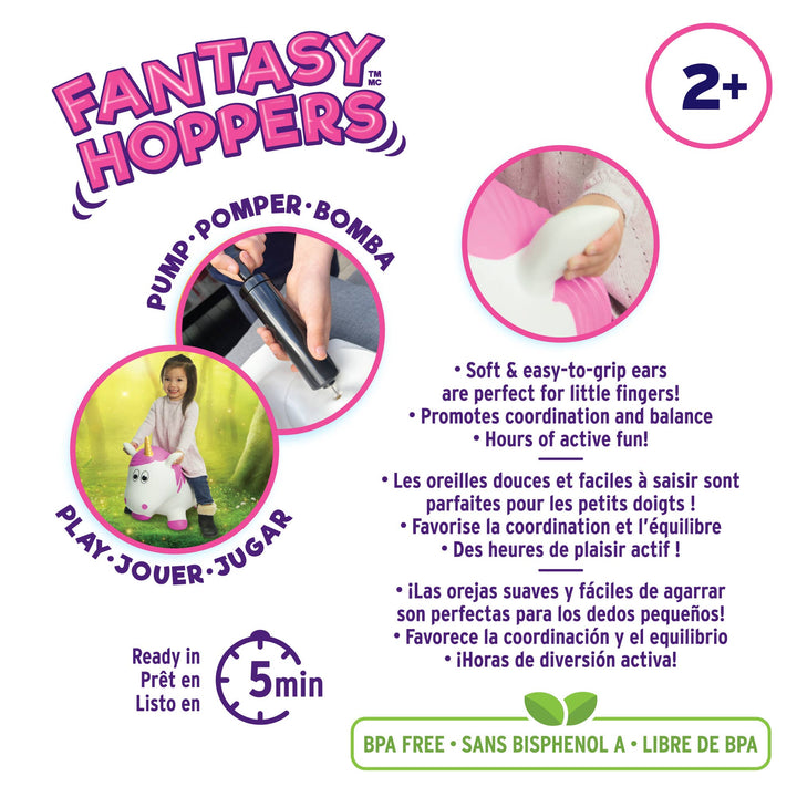 Fantasy Hoppers: Pink Unicorn