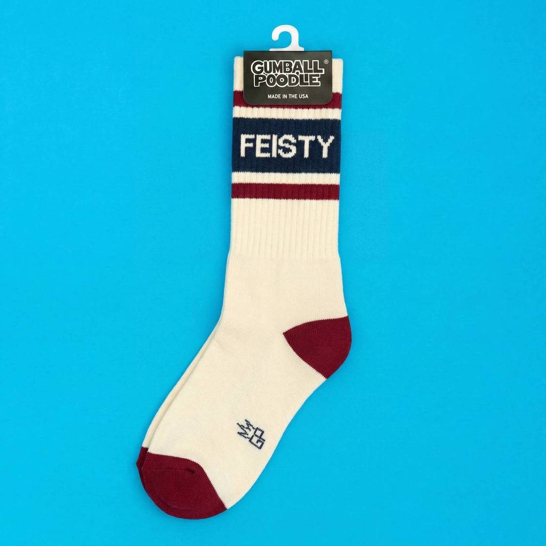 Feisty Gym Crew Socks