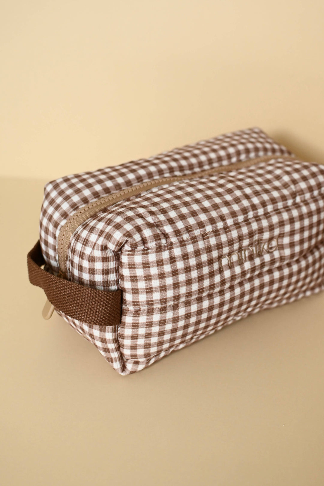Pouch - Vichy brown
