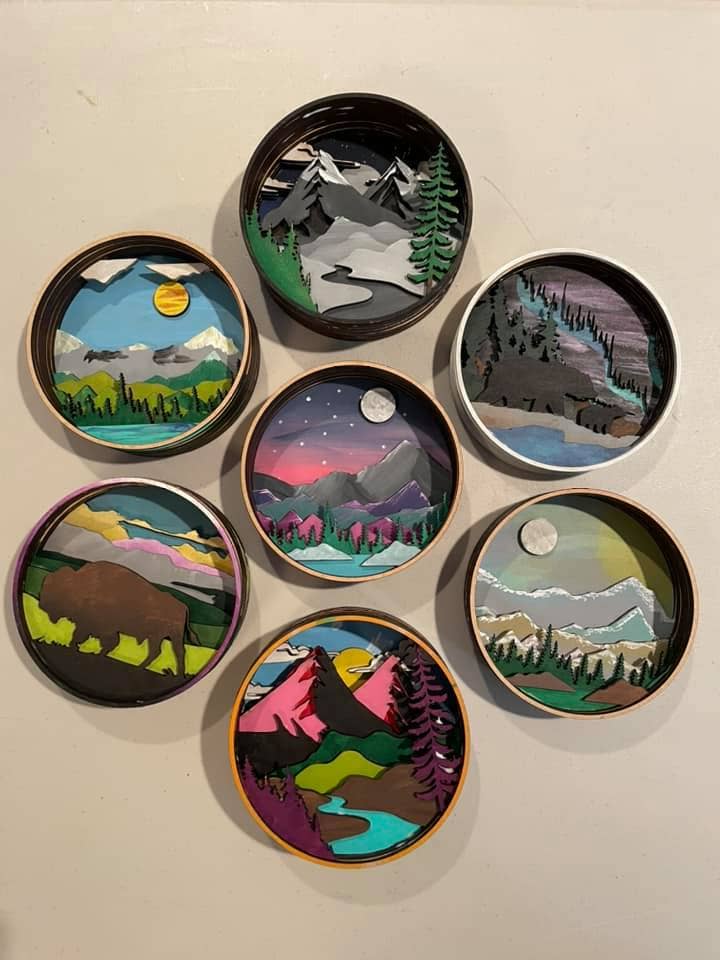 The Rocky Mountains Shadow Box Kit