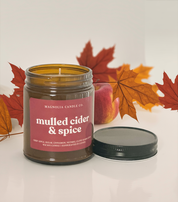 Mulled Cider & Spice Candle 8oz