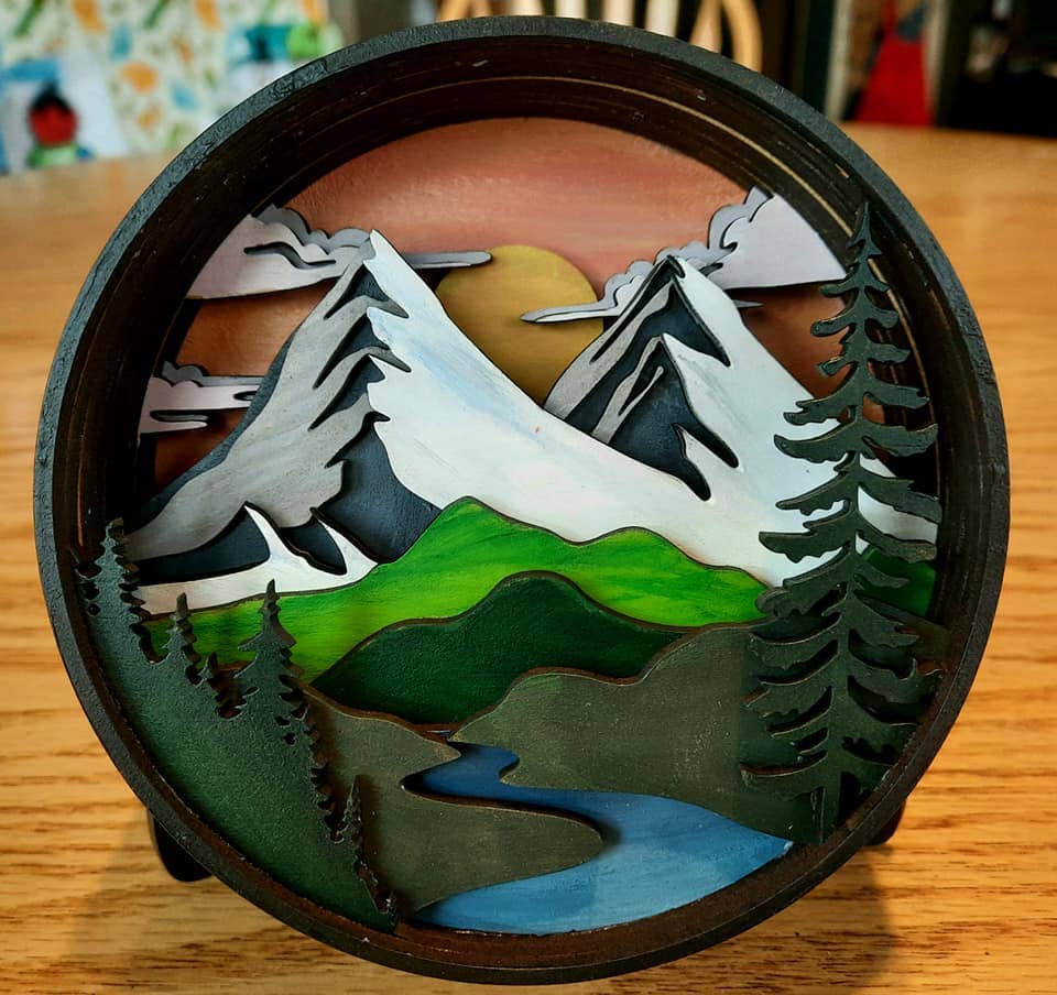 Adventure Awaits Shadow Box Kit