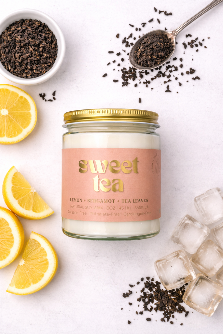 SWEET TEA | NON TOXIC SOY WAX CANDLE