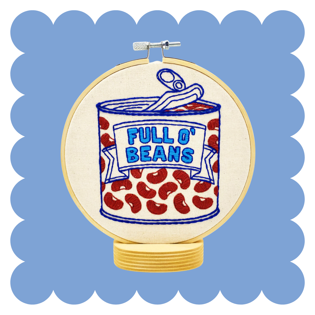 Beans Complete Embroidery Kit
