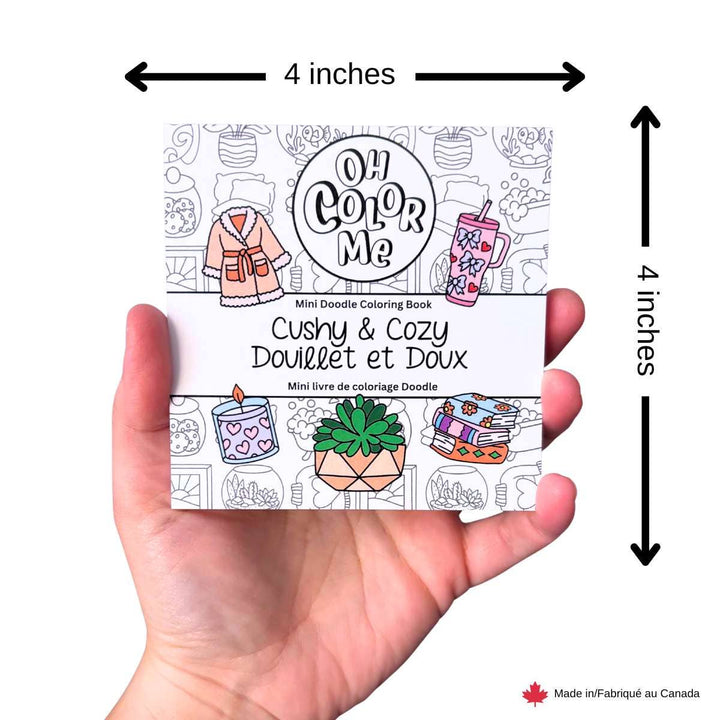 Mini Coloring Book Cushy& Cozy
