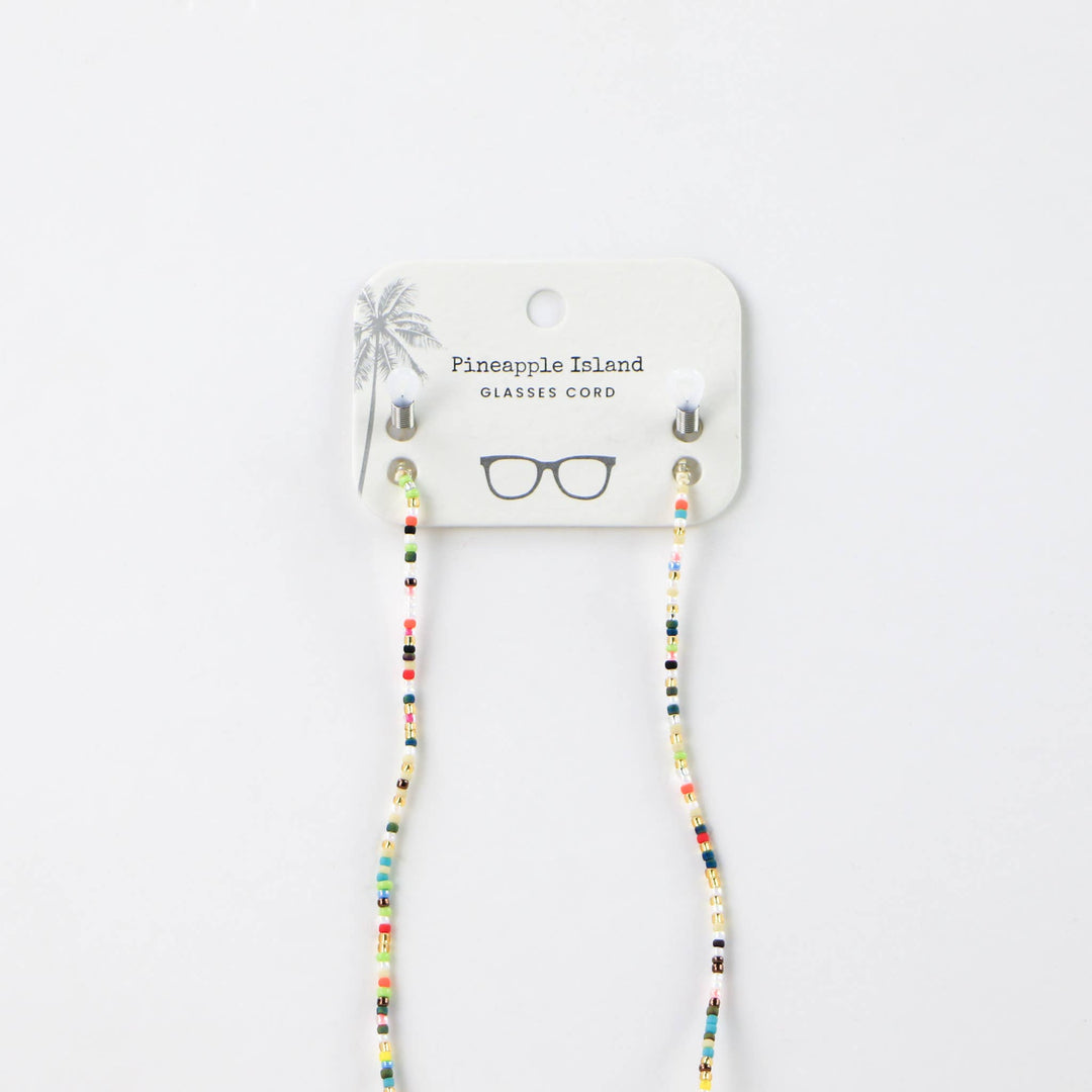 Alila Dainty Beaded Sunglass Chain: Multi-Colored