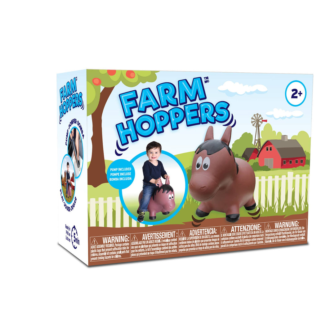 Farm Hoppers: Brown Horse