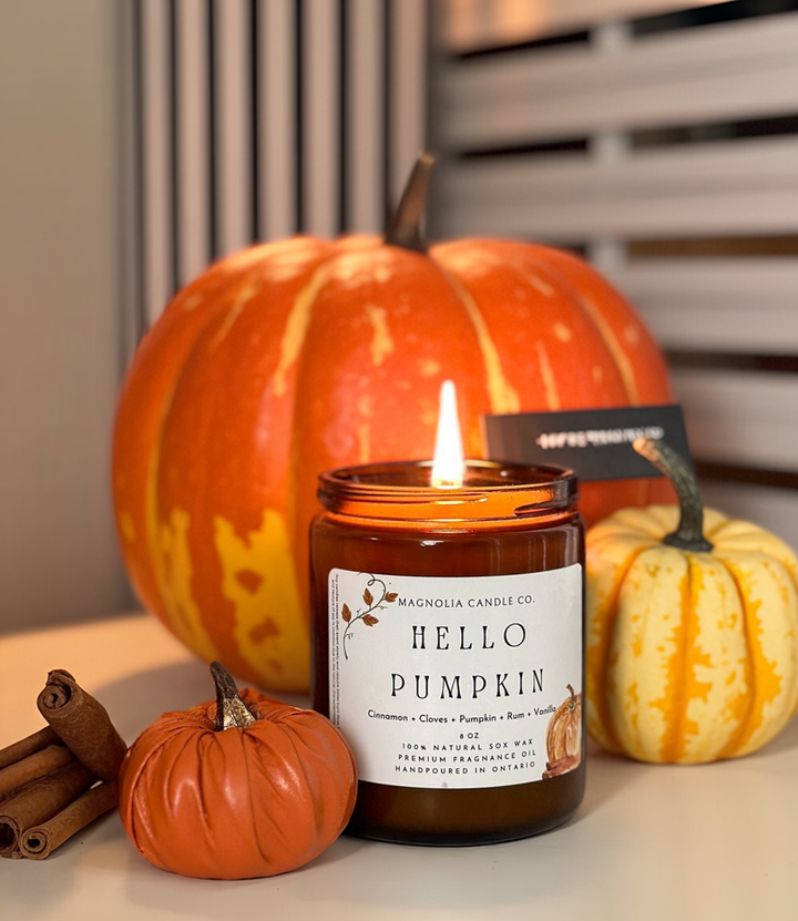 Hello Pumpkin Candle 8oz