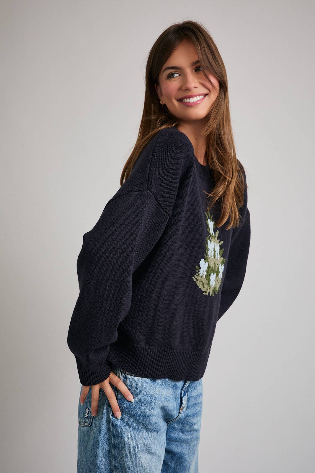 Oh Christmas Tree Knit Sweater