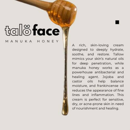 Manuka Honey + Tallow Face Cream