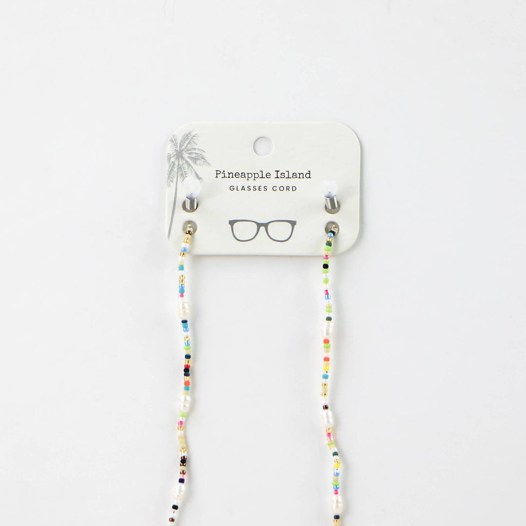 Alila Dainty Beaded Sunglass Chain: Multi-Colored