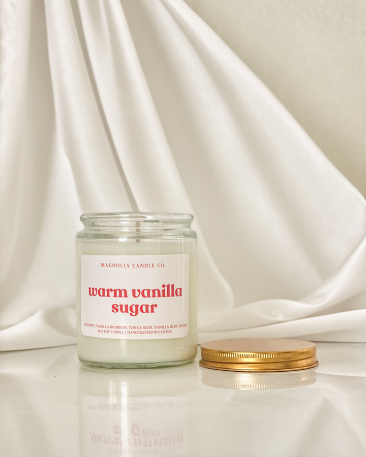 Warm Vanilla Sugar Candle 8oz