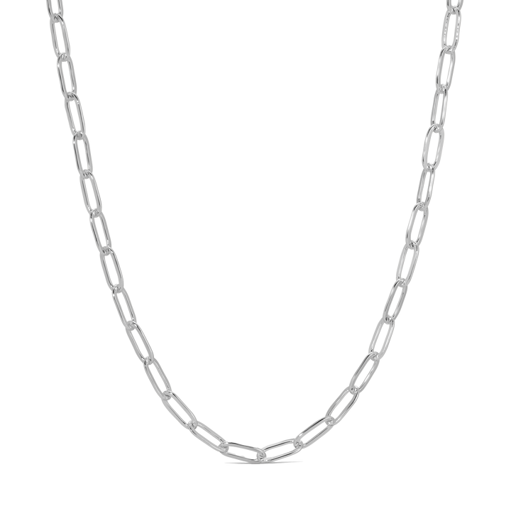 Charm Garden - Silver - PaperClip Chain