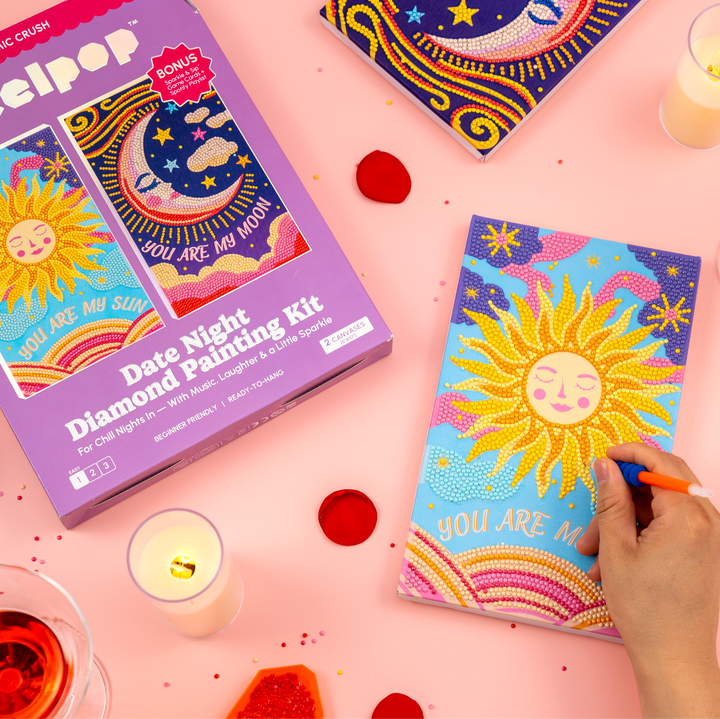 PixelPop™ Diamond Art — Date Night Edition — Cosmic Crush