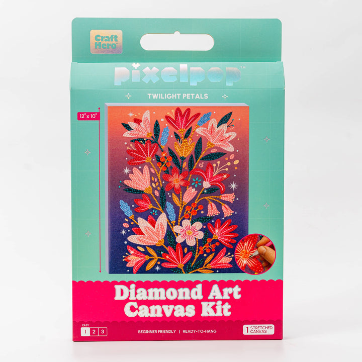 PixelPop™ Diamond Art — Reset Edition -  Twilight Petals