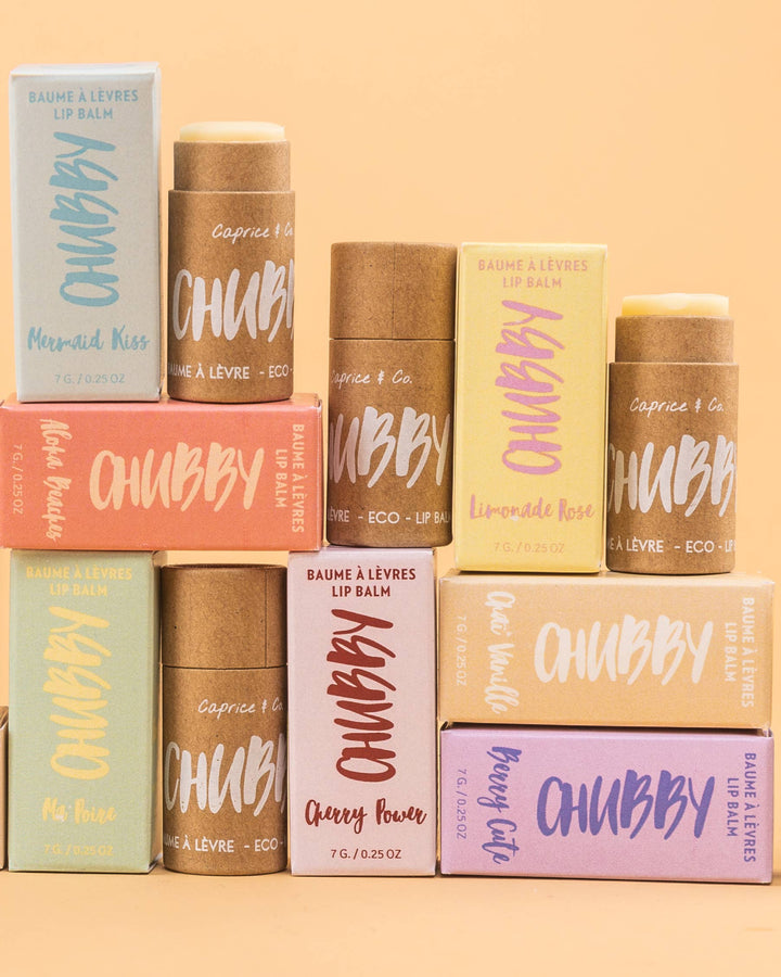 Chubby Lip Balm  Blueberry + Acai
