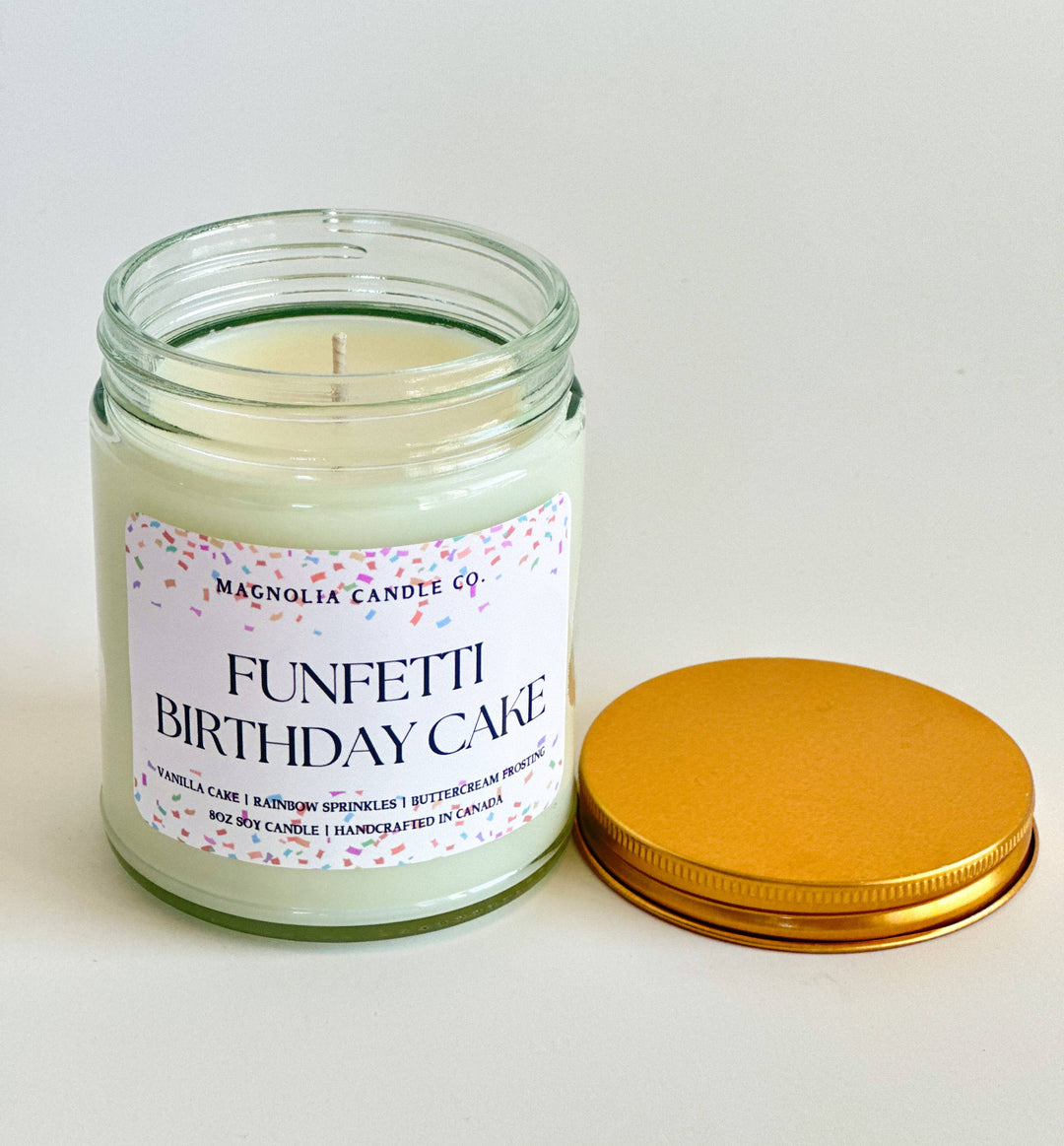 Funfetti Birthday Cake Candle 8oz