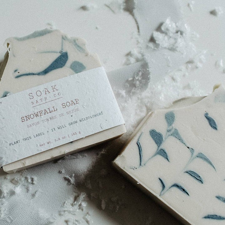 Snowfall Soap Bar