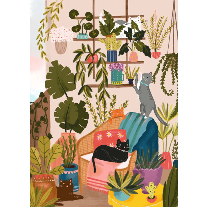 Balcony Cats- 1000 Piece Puzzle