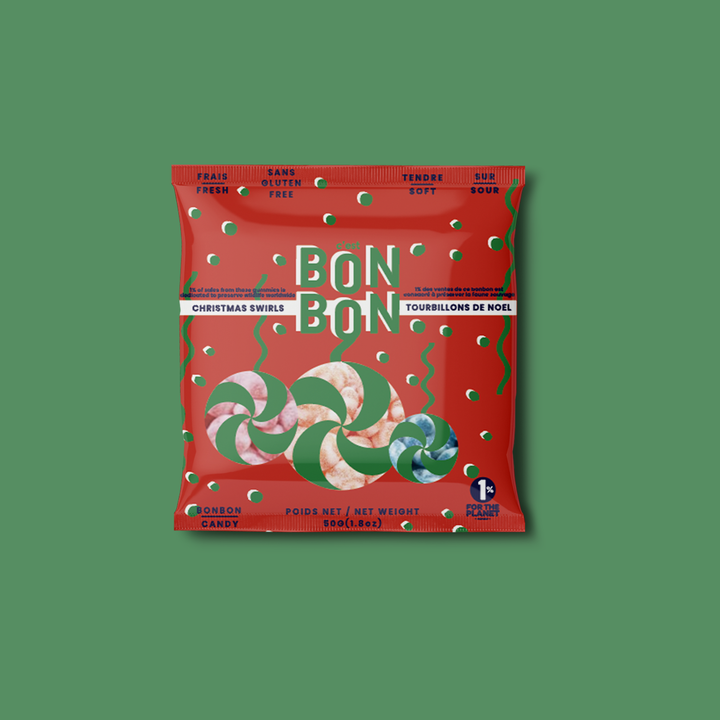 C'est Bon Bon Christmas Swirls Gummy Candies