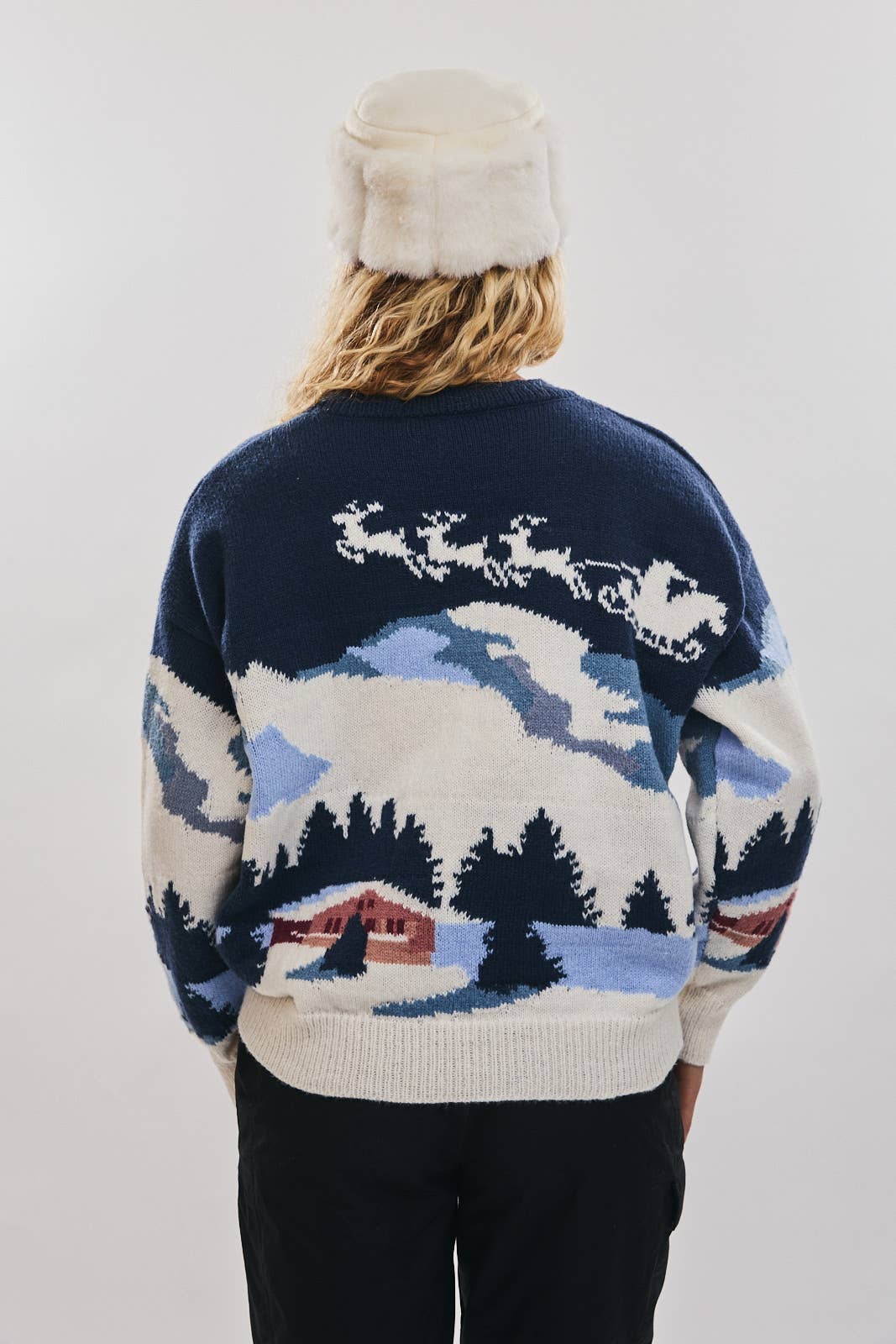 Ski Village Holiday Sweater
