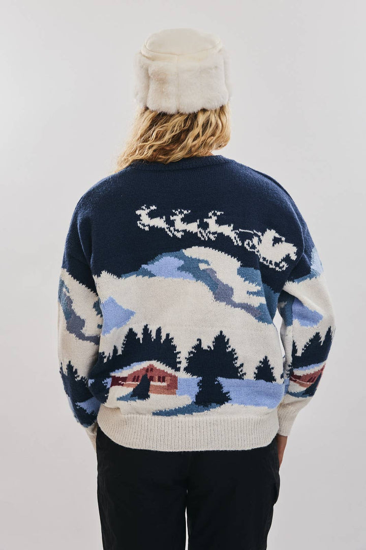 Ski Village Holiday Sweater