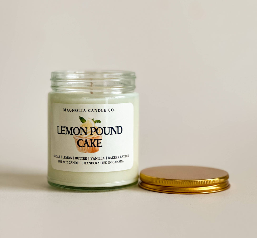 Lemon Pound Cake Candle 8oz