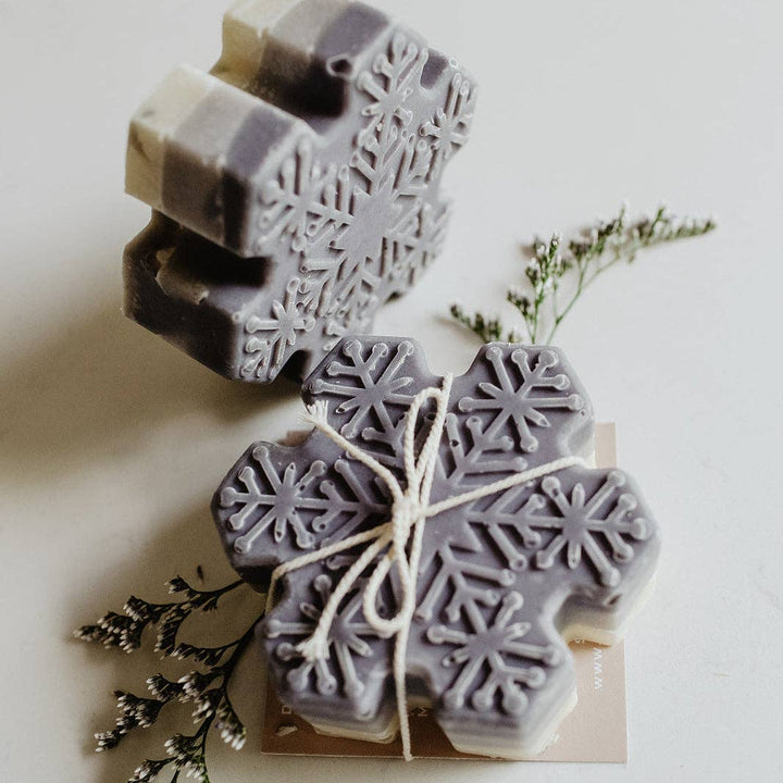 Snowflake Soap Bar