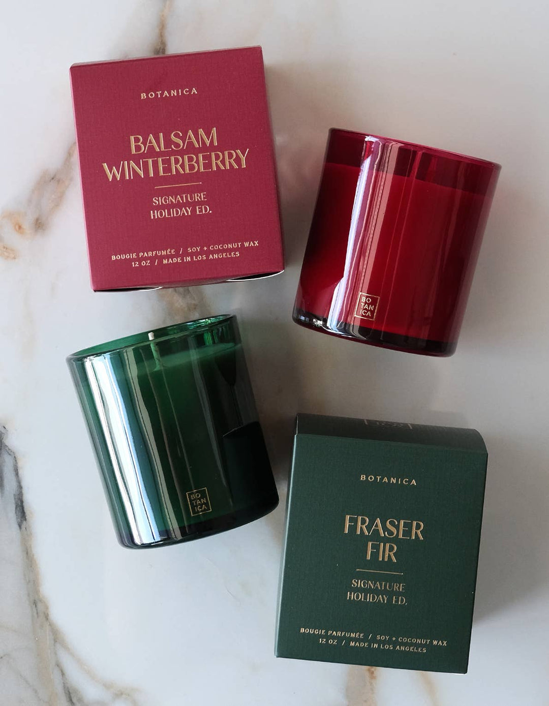 Holiday Candle: Balsam Winterberry, 12 oz.