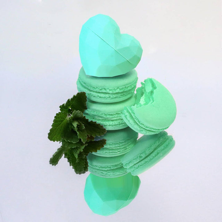 Teal Heart Lip Balm-Sweet Mint