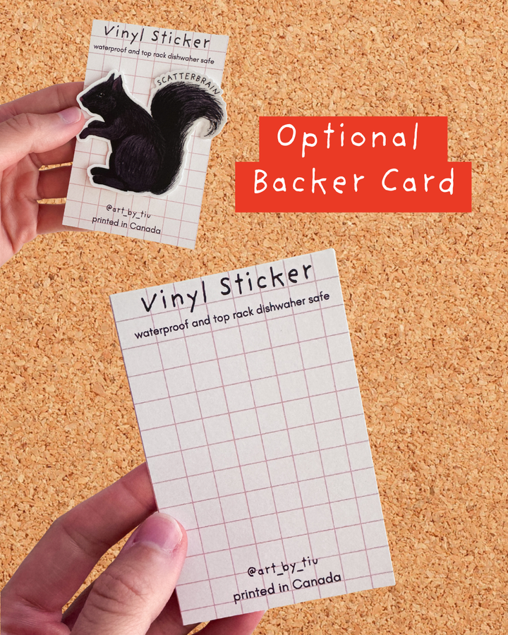 Lawless & Combative Canada Goose Vinyl Sticker: Without Backer Card