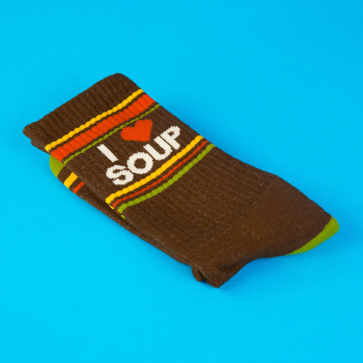 I ❤️ Soup Gym Crew Socks